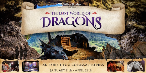 Lost World of Dragons exhibit, Wilbur D. May Museum, Reno, Nevada, NV