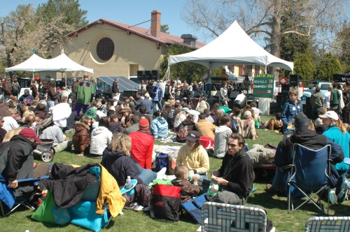 Earth Day at Idlewild Park in Reno, Nevada