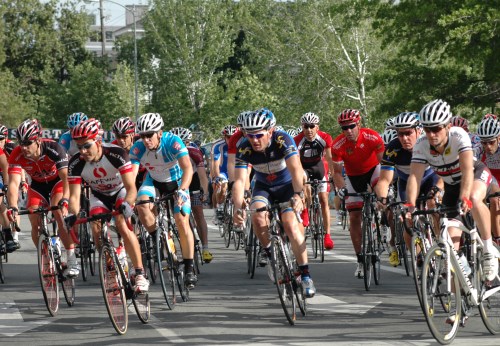 Tour de Nez bicycle racing in Reno, Nevada