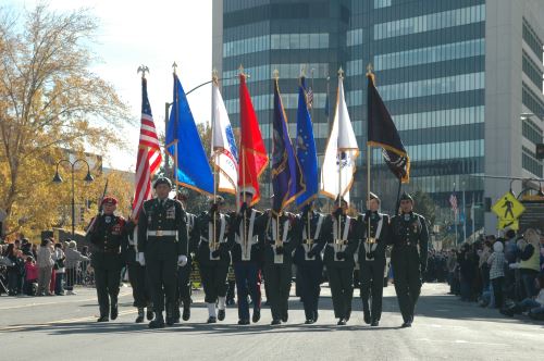 Veterans Day Parade in Reno, Nevada