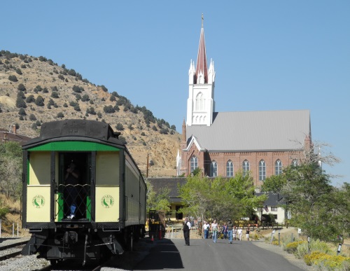 St. Marys in the Mountains Catholic Church, Virginia City, Nevada, NV