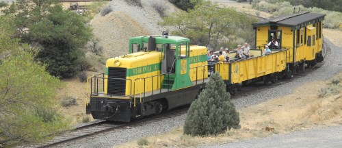 Virginia and Truckee Railroad excursion train