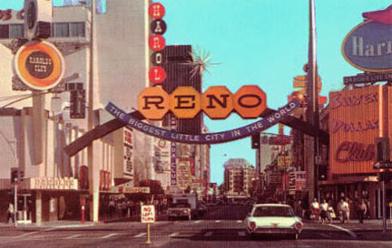 History of the Reno Arch in downtown Reno, Nevada