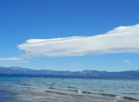 Lake Tahoe,clouds,sky,Sugar Pine Point,state park,California,CA