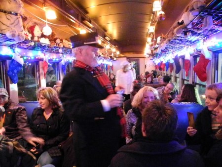 Polar Express on the Virginia and Truckee Railroad, Nevada, NV