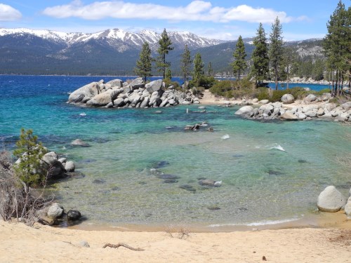 Sand Harbor Beach at Lake Tahoe, Nevada