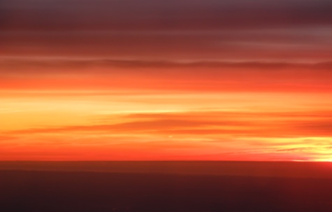 sunset,airliner,view,reno,nevada,nv