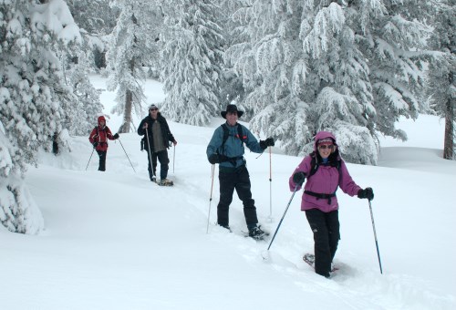 Winter Trails Day event in the Lake Tahoe region