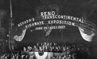 Reno Arch Nevada Transcontinental Highways Exposition
